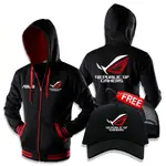 華碩 夾克拉鍊連帽衫 ASUS ROG REPUBLIC OF GAMERS 所有尺碼 S M L XL XXL