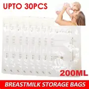 Breast Milk Storage Bags Freezer Pre Sterilised Seal Storage Containers Pouches