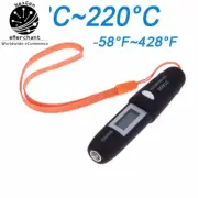 Digital IR Thermometer -50~220℃, Non-Contact Laser Pen for Quick Temp Reading