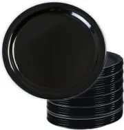 Carlisle FoodService Products Kingline Reusable Plastic Plate Dessert Plate SH