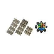 Aeroflow Replacement Single And Double Flare Tool Dies 3/16" To 1/2" Dies