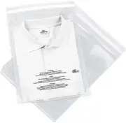 - 10” X 15” (200 Count) Self Seal Clear Poly Bags with Suffocation Warning for P