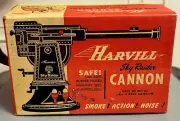 RARE! UNOPENED 1950's HARVILL Sky Raider Toy Cannon FACTORY SEALED!!! Fast Ship