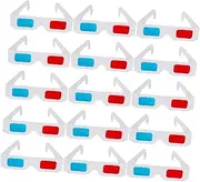 DOITOOL 40pcs Anaglyph Glasses for Movies and Games for Viewing Content for Parties Festivals and Family Fun