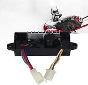 AVR Engine Voltage Regulator 5 to 6.5KW,Voltage Regulation Engine Voltage Control Module for Repair,Plastic Construction,Good Wear Proof,Easy to Install