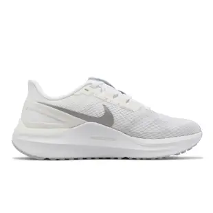 Nike 慢跑鞋 Wmns Air Zoom Structure 25 白 銀 女鞋 路跑 ACS DJ7884-101