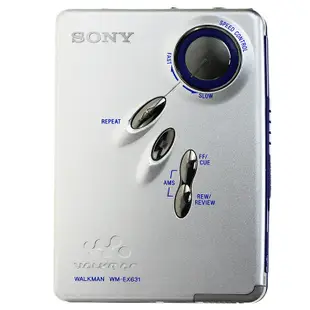 索尼隨身聽walkman EX631透明殼卡帶磁帶單放機超薄老式復古懷舊