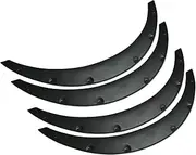 4pcs Universal Car Wheel Lip Protective Cover Trim Mudguards Body Kit Compatible for Sedan SUV Off-Road Vehicle Fender Flares(4Pcs 89 cm)