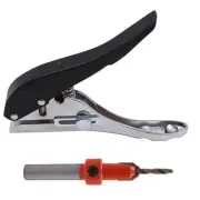 Puncher Carpentry Round Hole PVC Adjustable Size Carpentry Tool U2C71514