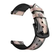 High-End Camouflage Watch Strap For Samsung Watch 22MM PU Leather Bracelet For Men And Women - Camouflage Powder