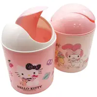 在飛比找蝦皮商城優惠-三麗鷗圓桶垃圾桶-Hello Kitty/美樂蒂【台灣正版現