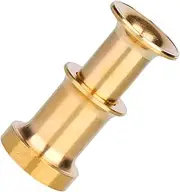 Lylincy Brass Hair Stacker, Fly Tying Tool, Removable Fishing Hair Stacker, Removable Fly Tying Accessories, Hair Alignment Accessories