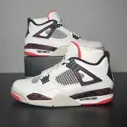Size 11 - Jordan 4 Retro Pale Citron, Bright Crimson 2019