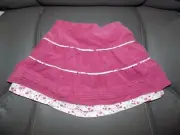 Janie and Jack Aviary Corduroy Skirt Size 6/12 Months Girl's NEW