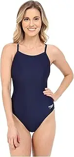 [Speedo] Women's Swimsuit One Piece PowerFlex Flyback Solid Adult Team Colors