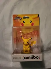 Pikachu Amiibo Super Smash Bros Nintendo Switch Wii U 3DS New Sealed