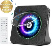 Portable Bluetooth CD Player 4000mAh Rechargeable HiFi Speaker FM Radio Remote
