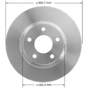 Bendix PRT5150 Brake Rotor