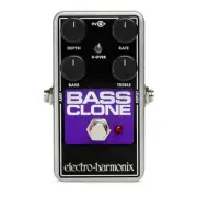 Electro-Harmonix EHX Bass Clone Analog Bass Chorus Guitar Effects Stompbox Pedal