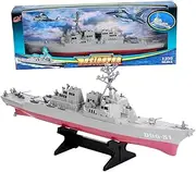 Vaguelly Destroyer Ship Model Adornment for Design for Boys Decoration Present for Fans