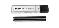 在飛比找Yahoo!奇摩拍賣優惠-LAMY 4B自動鉛筆筆芯 3支/盒(3.15mm/M43)