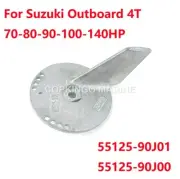 Trim Tab Zinc Anode for Suzuki Outboard DF70-140HP 4T 55125-90J00 55125-90J01