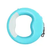 DOG RETRACTALE LEASH HAND FREE USB CHARGING LED LIGHTING DOG LEASH S/M TURQUOISE