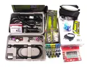 BUTW Ring, wire pliers, Mag headset, rotary tool, ring stamps polishing 9170P