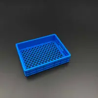 在飛比找有閑購物優惠-Mini 現貨 臻典藝術 1/12 長方形 塑膠籃 藍色