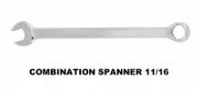 Kincrome K3524 - Combination Spanner 11/16" - Mirror Polish