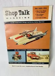 1954 Ford Shop Talk Magazine - Ford FX-Atmos