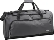 Lightweight Canvas Duffle Bags for Men & Women For Traveling, the Gym, and as Sports Equipment Bag/Organizer, Grey 2