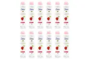 12PK Dove 127g 220ml Antiperspirant Women Deodorant Spray Advanced Care Go Fresh