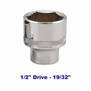 Kincrome K26134 - LOK-ON Socket 19/32" 1/2" Drive