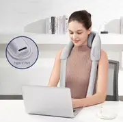 Neck Massager Rechargeable Heat Back Pain Relief 5D Massage Neck And Shoulder AU