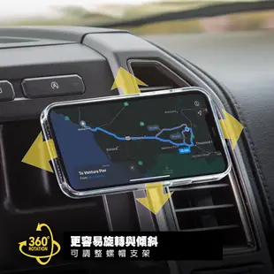 【SCOSCHE】四合一黏貼式出風口式磁鐵手機架-專業升級版- MP2ODVM-XTSP