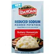 Idahoan Reduced Sodium Buttery Homestyle Mashed Potatoes