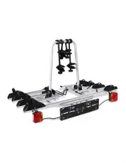 [Giantz] Bike Carrier Rack Car Towbar Hitch Ball Mount Tail light 4 Bicycle in Silver