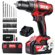 DCK Brushless Cordless Drill Set, 20V Max Electric Drill with 4.0Ah Battery 531i