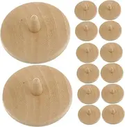 SUPVOX 20pcs Wooden Golf Ball Alignment Markers Durable Course Golf Accessories for Accurate Placement and Improved Game Efficiency for Putting and Course Play