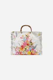 FRILLED EDGE TOTE SUNLIGHT SYMPHONY