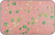 Amooorous Oil Painting with Green Flowers Summer Dog Cooling Blankets for Large Self Cooling Blanket for Dogs for Rabbits Outside Safe cama Fria para perro M
