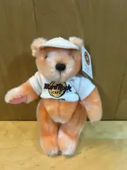 Hard Rock Cafe Altanta Georgia Peach Herrington Plush Teddy Bear 2004