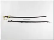 Prussian Army Historical Parade M1715 Saber Sword Gold Lion Head - Repro New