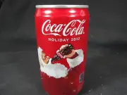 Coca Cola Can - 2012 Santa Holiday 7.5oz Can - Unopened & Full - Coke