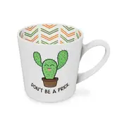 Don't Be a Pric Beautiful on the Inside 420ml/10cm Ceramic Coffee Mug w/ Handle