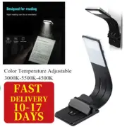 kindle eBook LED Book Light Rechargeable USB Portable Reading Lamp Clip reading