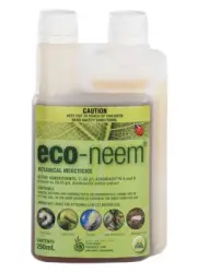 Eco-Neem Organic Garden Concentrate 250ml; Caterpillars Aphids Mites Gnats Mites
