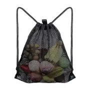 Sac à dos en Maille Sac de plage en Maille Sac Filet en Nylon Sac à Dos à Cor...
