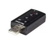 StarTech USB audio adapter - virtual 7.1 - external sound card - stereo audio